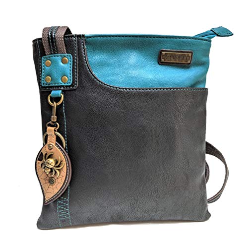 chala バッグ パッチ カバン かわいい CHALA Handbags Swing PU Leather Cell Phone Purse with Metal Key Chain (Black_Spider)chala バッグ パッチ カバン かわいい