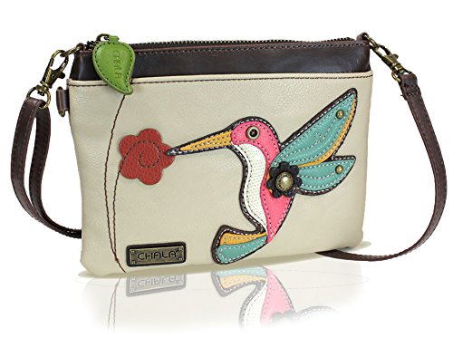 chala 御徒面子 継ぎ切れ 鞄 愛くるしい CHALA Mini Crossbody/Purse with Convertible Strap Stylish, Compact, Versatile - Hummingbird - ivorychala 御徒面子 継ぎ切れ 鞄 愛くるしい