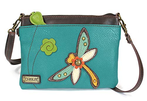 chala バッグ パッチ カバン かわいい Chala Small Crossbody Phone Purse with 2 Adjustable Strap (Dragonfly-1)chala バッグ パッチ カバン かわいい