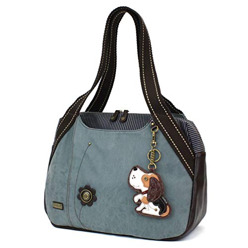chala バッグ パッチ カバン かわいい Chala Bowling Bag Indigo - Dog Gen IIchala バッグ パッチ カバン かわいい｜angelica