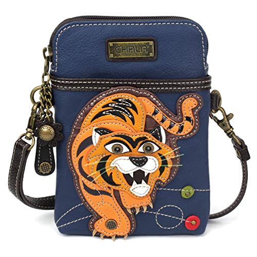 chala バッグ パッチ カバン かわいい CHALA Origami Cell Phone Crossbody Purse - Handbag with Adjustable Strap (Black Cat - Grey Olive)chala バッグ パッチ カバン かわいい