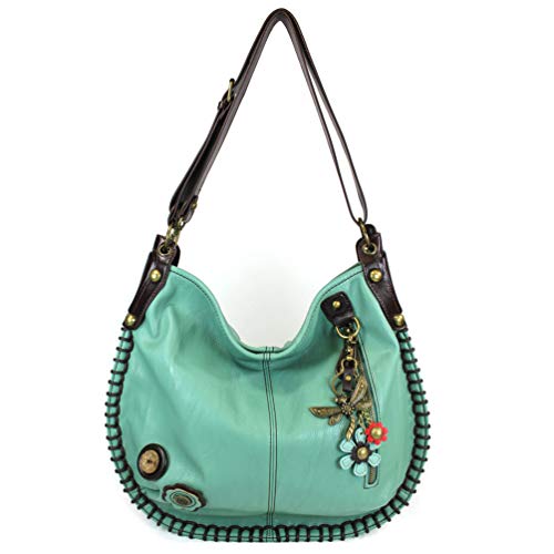 chala バッグ パッチ カバン かわいい CHALA Cross body Handbag, Large Size, Casual, Soft, Shoulder or Cross body - TEALchala バッグ パッチ カバン かわいい