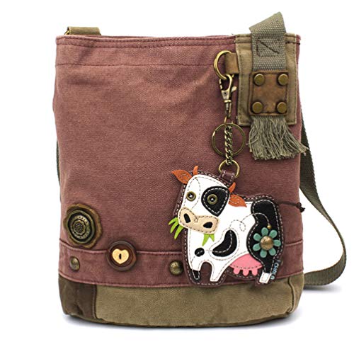chala バッグ パッチ カバン かわいい Chala Patch Crossbody - Cow- Mauve One Sizechala バッグ パッチ カバン かわいい｜angelica