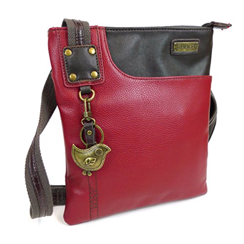 chala 御徒面子 継ぎ切れ 鞄 愛くるしい CHALA New Crossbody SWING Bag Vegan Leather (Cat, Turtle, Owl, Dragonfly) Group (Burgundy- Bird)chala 御徒面子 継ぎ切れ 鞄 愛くるしい