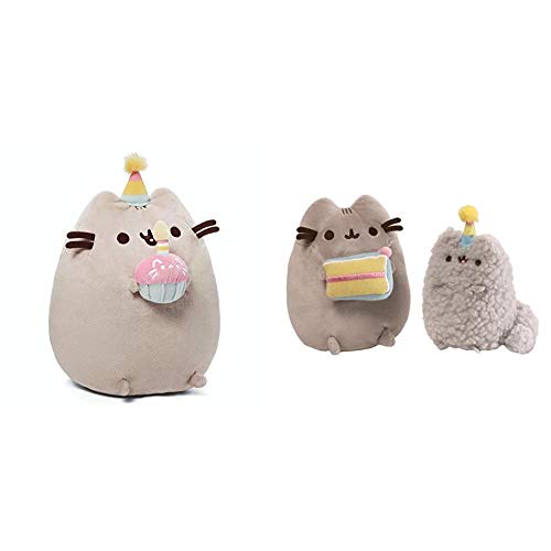 ガンド ぬいぐるみ リアル お世話 かわいい 送料無料 Gund Pusheen Snackables Birthday Cupcake Plush Stuffed Animal 10 5 Pusheen And Stormy Birthday Plush Stuffed Animals Collector Gray Set Of 2ガンド ぬいぐるみ リアル お世話 かわいい