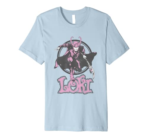 Tシャツ キャラクター ファッション トップス 海外モデル 送料無料 Marvel Loki Retro Pink Hue Stance Portrait Premium T Shirttシャツ キャラクター ファッション トップス 海外モデル Paigebird Com
