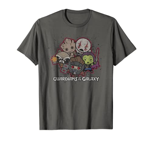 Tシャツ キャラクター ファッション トップス 海外モデル 送料無料 Marvel Kawaii Guardians Of The Galaxy Cute Graphic T Shirttシャツ キャラクター ファッション トップス 海外モデル Psicologosancora Es