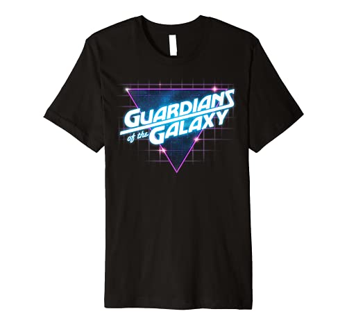 Tシャツ キャラクター ファッション トップス 海外モデル 送料無料 Marvel Guardians Of The Galaxy Retro Logo Premium T Shirttシャツ キャラクター ファッション トップス 海外モデル Andapt Com