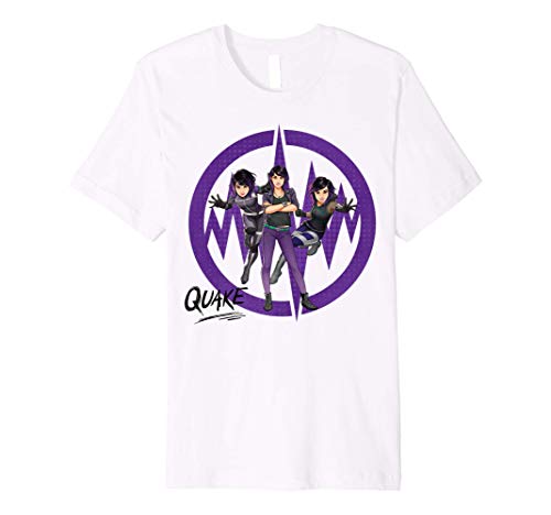 楽天市場 Tシャツ キャラクター ファッション トップス 海外モデル 送料無料 Marvel Rising Secret Warriors Quake Symbol Collage Premium T Shirttシャツ キャラクター ファッション トップス 海外モデル Angelica