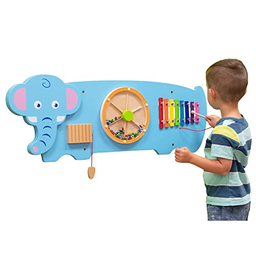 知育玩具 ラーニングアドバンテージ パズル ブロック 送料無料 Learning Advantage Elephant Activity Wall Panel 18m Toddler Activity Center Wall Mounted Toy Busy Board Decor For Bedrooms 知育玩具 ラーニングアドバンテージ パズル ブロック Sogarage Com