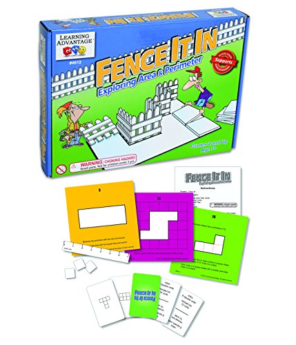 知育玩具 ラーニングアドバンテージ パズル ブロック 送料無料 Learning Advantage 4612 Fence It In Exploring Area And Perimeter Game Grade 2 3 Height 8 85 Width 13 3 Length知育玩具 ラーニングアドバンテージ パズル ブロック Antaraglobal Org