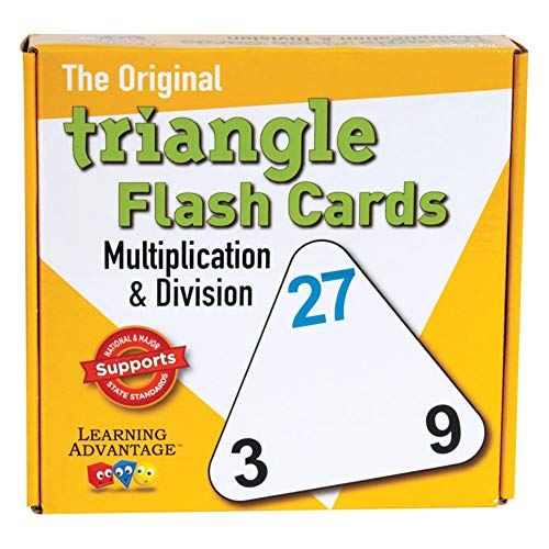 知育玩具 ラーニングアドバンテージ パズル ブロック 送料無料 Learning Advantage Cre4552 Triangle Mult Div Flashcards知育玩具 ラーニングアドバンテージ パズル ブロック Andapt Com