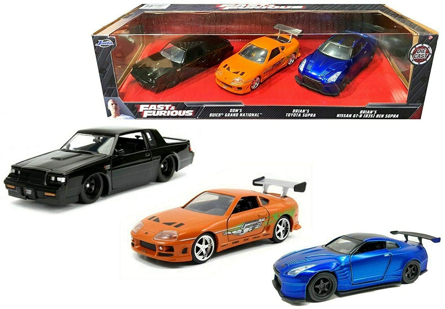 ジャダトイズ ミニカー ダイキャスト アメリカ 送料無料 Jada Toys Fast Furious 3 Pack 1 32 Die Cast Carsジャダトイズ ミニカー ダイキャスト アメリカ Smartnewsline Com