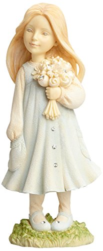エネスコ Enesco 飾りつけ 室内装飾 外国で模範例 亜米利加 Enesco Foundations by Karen Hahn I Love You Grandma Girl Figurine, 4.49-Inchエネスコ Enesco 飾りつけ 室内装飾 外国で模範例 亜米利加
