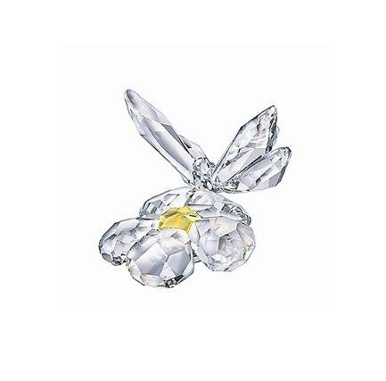 スワロフスキー Swarovski 花と蝶 約5.6浪花節的 840190 花 お花 結晶 室内装飾