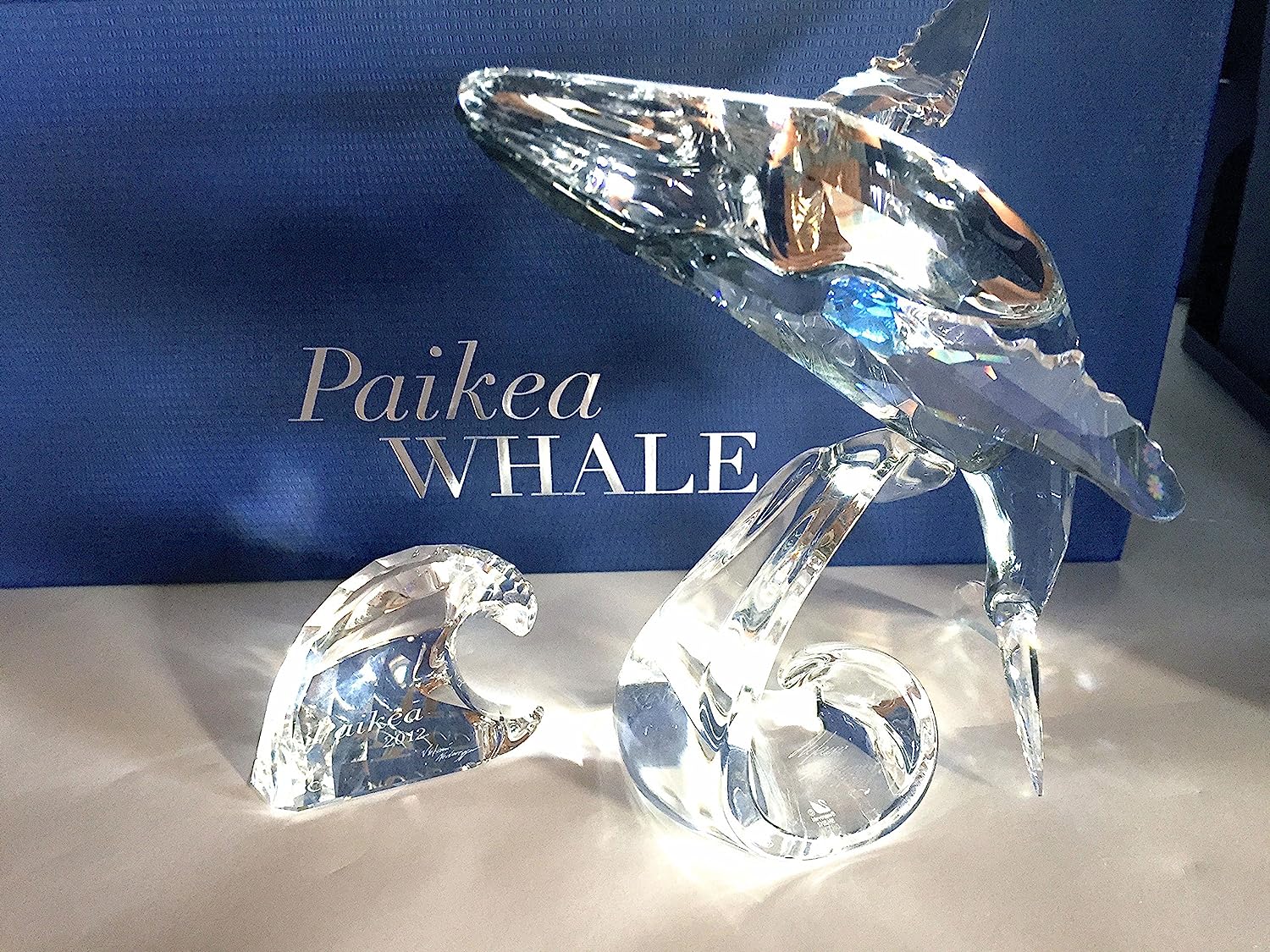 スワロフスキー Swarovski SCS クジラ Paikea 2012年限定 約16センチ