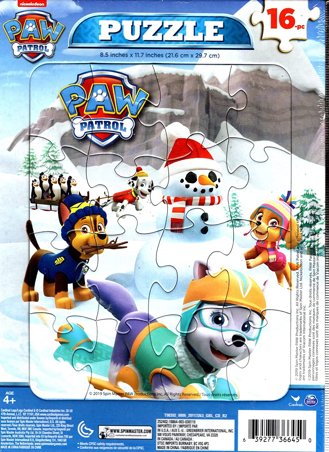 パウパトロール アメリカ直輸入 おもちゃ 送料無料 Nickelodeon Paw Patrol 16 Pieces Jigsaw Puzzle V12パウパトロール アメリカ直輸入 おもちゃ Redefiningrefuge Org