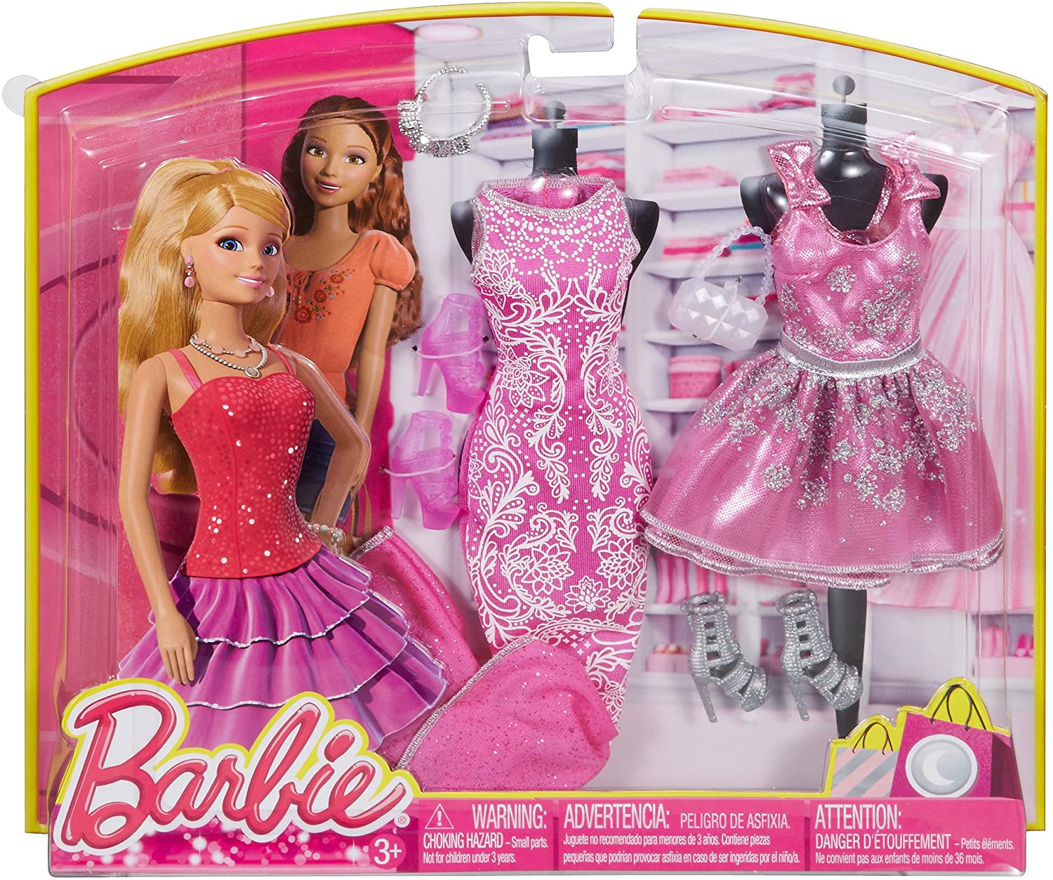 バービー バービー人形 着せ替え 衣装 ドレス 送料無料 Barbie Night Looks Glam Party Fashion Packバービー バービー人形 着せ替え 衣装 ドレス Rvcconst Com