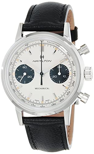 腕時計 ハミルトン メンズ Hamilton American Classic Intra-Matic Mechanical Men's Watch, 40mm Stainless Steel Case, Swiss Made, White Dial Analog Wrist Watch for Men, 100m Waterproof, Sapphire Crystal, Strap腕時計 ハミルトン メンズ|angelica