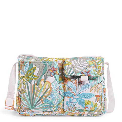 ヴェラブラッドリー ベラブラッドリー アメリカ フロリダ州マイアミ 日本未発売 Vera Bradley Women Cotton Utility Small Crossbody Purse, Rain Forest Canopy - Recycled Cotton, Oneヴェラブラッドリー ベラブラッドリー アメリカ フロリダ州マイアミ 日本未発売