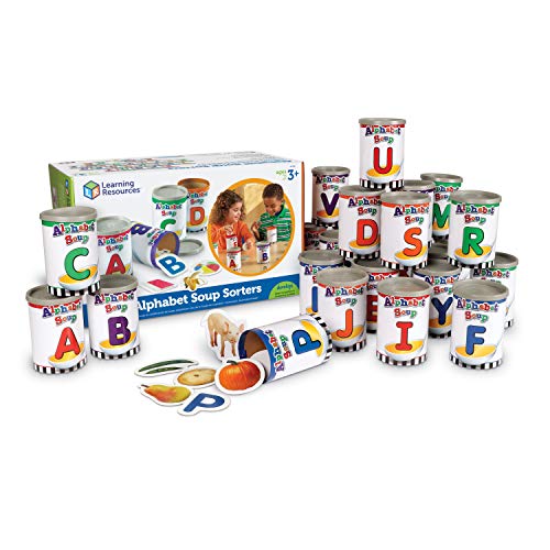 知育玩具 パズル ブロック ラーニングリソース Learning Resources Alphabet Soup Sorters 8 Pieces Ages 3 Early Phonics Manipulatives Abcs Awareness Recognition So知育玩具 本日の目玉