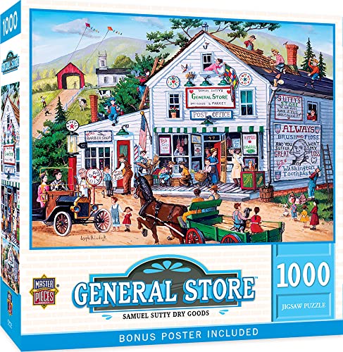 ジグソーパズル 海外製 アメリカ MasterPieces 1000 Piece Jigsaw Puzzle for Adults, Family, Or Youth - Samuel Sutty Dry Goods - 19.25"x26.75"ジグソーパズル 海外製 アメリカ|angelica