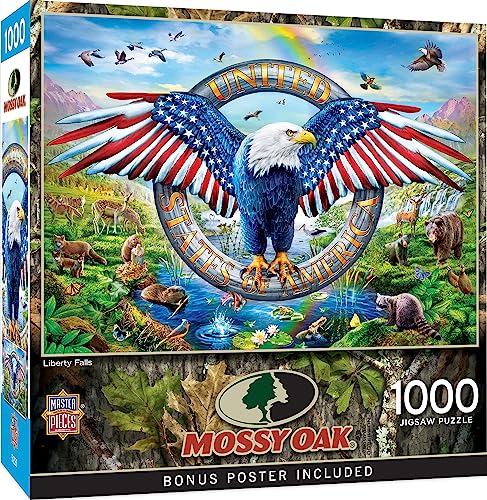 ジグソーパズル 海外製 アメリカ MasterPieces 1000 Piece Jigsaw Puzzle for Adults, Family, Or Youth - Liberty Falls - 19.25"x26.75"ジグソーパズル 海外製 アメリカ|angelica
