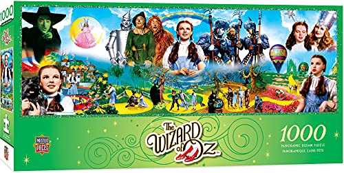 ジグソーパズル 海外製 アメリカ MasterPieces Wizard of Oz Puzzle 1000 Piece Panoramic Jigsaw - Official Licensed Classic Movie Artwork, Emerald City Scene, Premium Random Cut Pieces, Matte Finish Display Collectibleジグソーパズル 海外製 アメリカ｜angelica