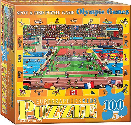 ジグソーパズル 海外製 アメリカ EuroGraphics Spot & Find Olympics Puzzle (100-Piece)ジグソーパズル 海外製 アメリカ｜angelica