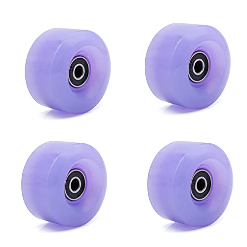 ウィール タイヤ スケボー スケートボード 海外モデル 送料無料 Jqam 4pcs Skateboard Wheels High Elastic Transparent Jelly Wheel With Abec 9 Bearings For Double Row Skating And Skateboard 58x32 ウィール タイヤ スケボー スケートボード 海外モデル Tajikhome Com