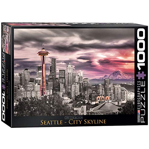 ジグソーパズル 海外製 アメリカ EuroGraphics Seattle City Skyline Puzzle (1000-Piece) (6000-0660)ジグソーパズル 海外製 アメリカ|angelica