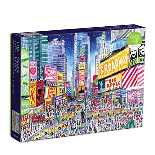 ジグソーパズル 海外製 アメリカ Galison Michael Storrings Times Square 1000 Piece Puzzle Bookstoreジグソーパズル 海外製 アメリカ|angelica