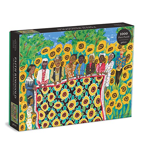 ジグソーパズル 海外製 アメリカ Galison - Faith Ringgold The Sunflower Quilting Bee 1000 Piece Puzzleジグソーパズル 海外製 アメリカ|angelica