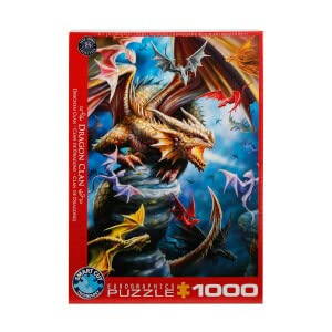 ジグソーパズル 海外製 アメリカ EuroGraphics Dragon Clan by Anne Stokes 1000-Piece Puzzleジグソーパズル 海外製 アメリカ|angelica