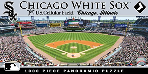 ジグソーパズル 海外製 アメリカ MasterPieces MLB Chicago White Sox Stadium Panoramic Jigsaw Puzzle, U.S. Cellular Field, 1000 Piecesジグソーパズル 海外製 アメリカ｜angelica
