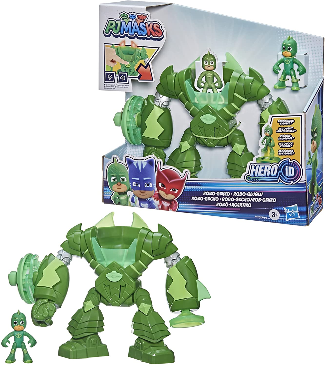 Pj Masks しゅつどう パジャマスク アメリカ直輸入 おもちゃ 送料無料 Pj Masks Robo Gekko Preschool Toy With Lights And Sounds For Kids Ages 3 And Up Gekko Robot Suit With Gekko Action Pj Masks しゅつどう パジャマスク