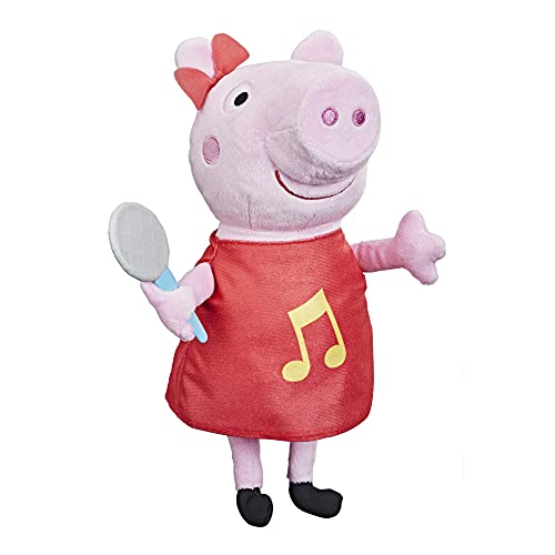 Peppa Pig ペッパピッグ 直輸入 翫具 送料無料 Peppa Pig Oink Along Songs Peppa Singing Plush Doll With Sparkly Red Dress And Bow Sings 3 Songs Inspired By The Tv Series Ages 3 And Uppeppa