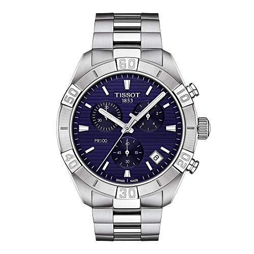 腕時計 ティソ メンズ Tissot mens PR 100 Chrono Classic Stainless Steel Dress Watch Grey T1016171104100腕時計 ティソ メンズ|angelica