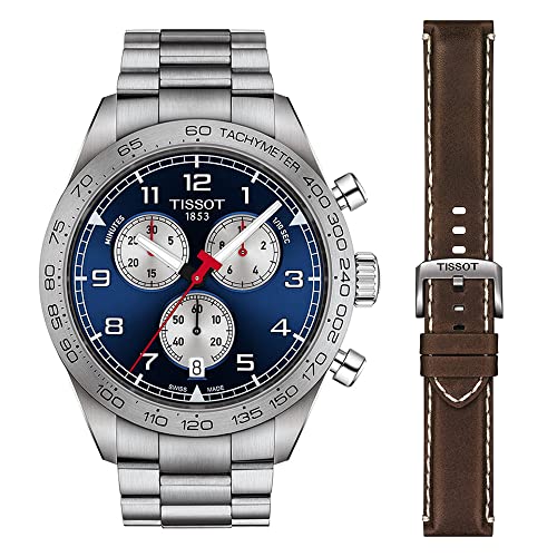 ウオッチ ティソ メンズ Tissot mens Tissot PRS 516 Chronograph 316L stainless steel case Quartz Watch Set, Grey, Stainless steel, 22 (T1316171104200)ウオッチ ティソ メンズ
