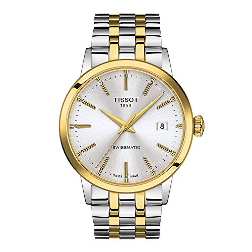 腕時計 ティソ メンズ Tissot mens Classic Dream Stainless Steel Dress Watch gold T1294072203101腕時計 ティソ メンズ|angelica