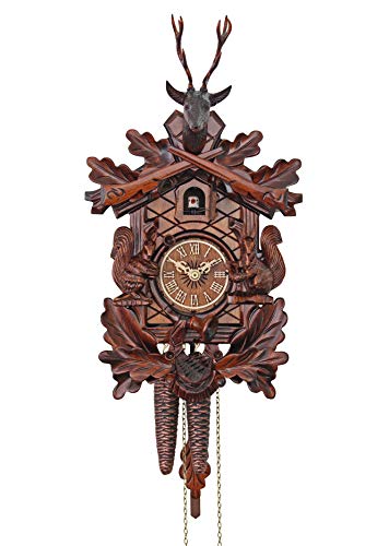 カッコー時辰儀 室内装飾 飾りつけ時辰儀 外国で青写真 亜米利加 HerrZeit by Adolf Herr Cuckoo Clock - Squirrelsカッコー時辰儀 室内装飾 飾りつけ時辰儀 外国で青写真 亜米利加
