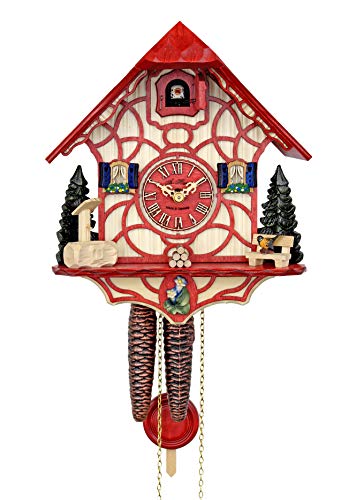 カッコー時辰儀 室内装飾 飾りもの時辰儀 外国で真似形 亜米利加 HerrZeit by Adolf Herr Cuckoo Clock - Magic Redカッコー時辰儀 室内装飾 飾りもの時辰儀 外国で真似形 亜米利加