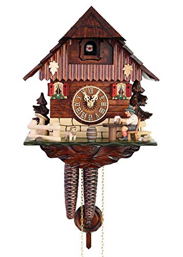 カッコー時辰儀 室内装飾 飾りつけ時辰儀 外国で青写真 亜米利加 HerrZeit by Adolf Herr Cuckoo Clock - The Lucky Beer Drinkerカッコー時辰儀 室内装飾 飾りつけ時辰儀 外国で青写真 亜米利加