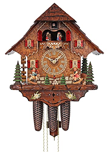 カッコー時辰儀 室内装飾 飾りもの時辰儀 外国で真似形 亜米利加 HerrZeit by Adolf Herr Cuckoo Clock - The Rocking Horsesカッコー時辰儀 室内装飾 飾りもの時辰儀 外国で真似形 亜米利加