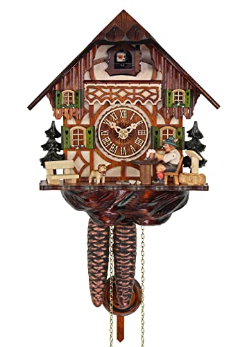 カッコー時辰儀 室内装飾 飾りつけ時辰儀 外国で青写真 亜米利加 HerrZeit by Adolf Herr Cuckoo Clock - The Thirsty Beer Drinkerカッコー時辰儀 室内装飾 飾りつけ時辰儀 外国で青写真 亜米利加