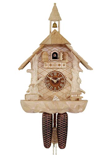 カッコー時辰儀 室内装飾 飾りつけ時辰儀 外国で青写真 亜米利加 HerrZeit by Adolf Herr Cuckoo Clock - The Black Forest House (Natural Color)カッコー時辰儀 室内装飾 飾りつけ時辰儀 外国で青写真 亜米利加