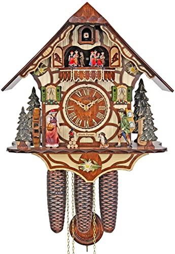 カッコー時辰儀 室内装飾 飾りつけ時辰儀 外国でひな形 亜米利加 HerrZeit by Adolf Herr Cuckoo Clock - The Clock Peddlerカッコー時辰儀 室内装飾 飾りつけ時辰儀 外国でひな形 亜米利加