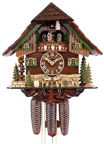 カッコー時辰儀 室内装飾 飾りつけ時辰儀 外国でひな形 亜米利加 HerrZeit by Adolf Herr Cuckoo Clock - The Merry Beer Drinkersカッコー時辰儀 室内装飾 飾りつけ時辰儀 外国でひな形 亜米利加