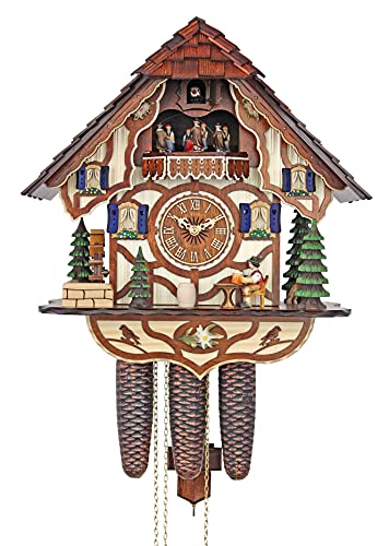 カッコー時辰儀 室内装飾 飾りつけ時辰儀 外国でひな形 亜米利加 HerrZeit by Adolf Herr Cuckoo Clock - The Jolly Beer Drinkerカッコー時辰儀 室内装飾 飾りつけ時辰儀 外国でひな形 亜米利加