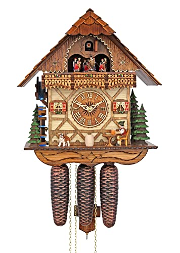 カッコー時辰儀 室内装飾 飾りつけ時辰儀 外国でひな形 亜米利加 HerrZeit by Adolf Herr Cuckoo Clock - The Merry Beer Drinkerカッコー時辰儀 室内装飾 飾りつけ時辰儀 外国でひな形 亜米利加